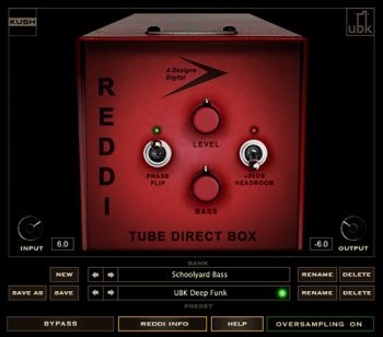 Kush Audio Reddi V1.0.3-R2R 1 1632486785 red